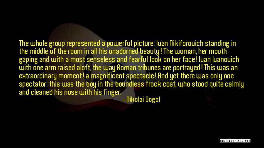 The Middle Finger Quotes By Nikolai Gogol