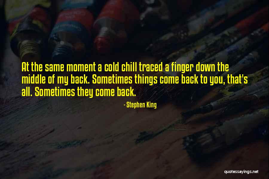 The Middle Finger Quotes By Stephen King