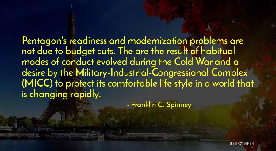 The Military Industrial Complex Quotes By Franklin C. Spinney