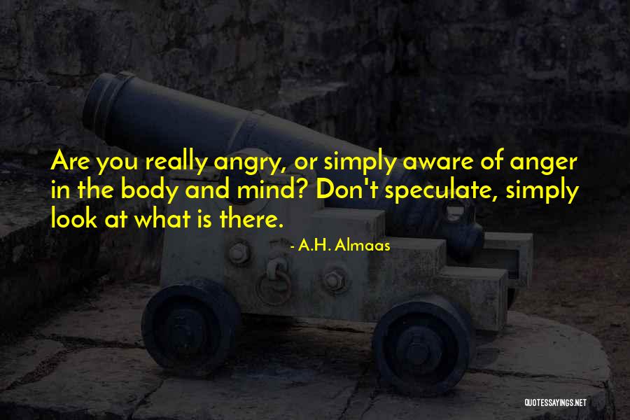 The Mind And The Body Quotes By A.H. Almaas