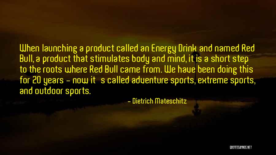 The Mind And The Body Quotes By Dietrich Mateschitz