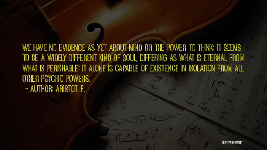 The Mind Power Quotes By Aristotle.