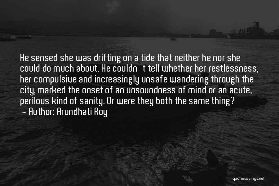 The Mind Wandering Quotes By Arundhati Roy