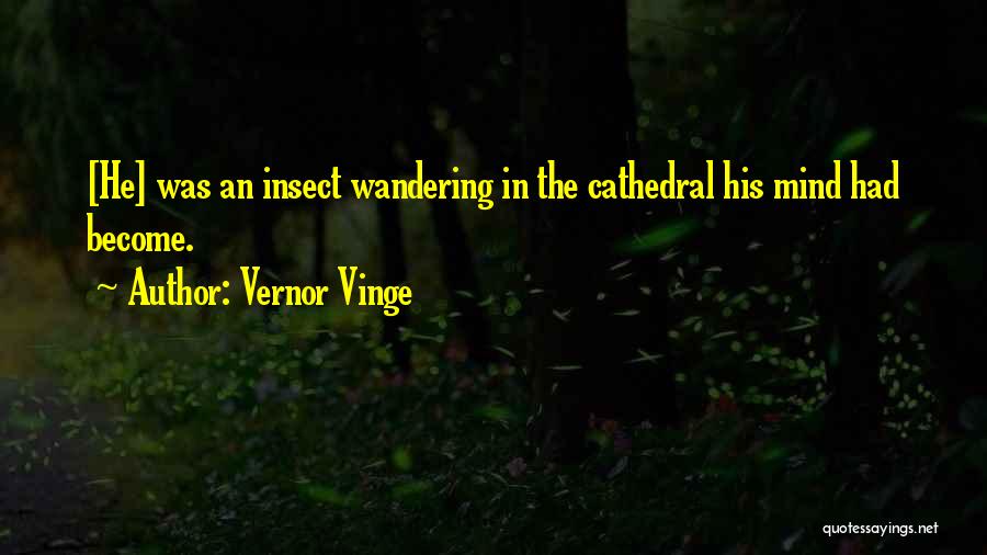 The Mind Wandering Quotes By Vernor Vinge