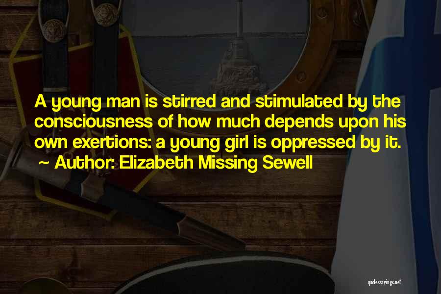The Missing Girl Quotes By Elizabeth Missing Sewell
