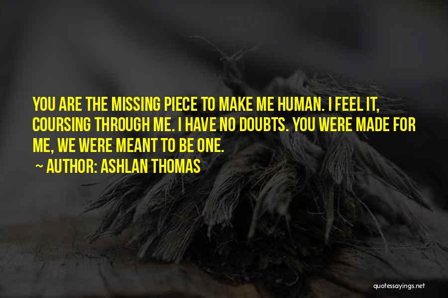 The Missing Piece Quotes By Ashlan Thomas