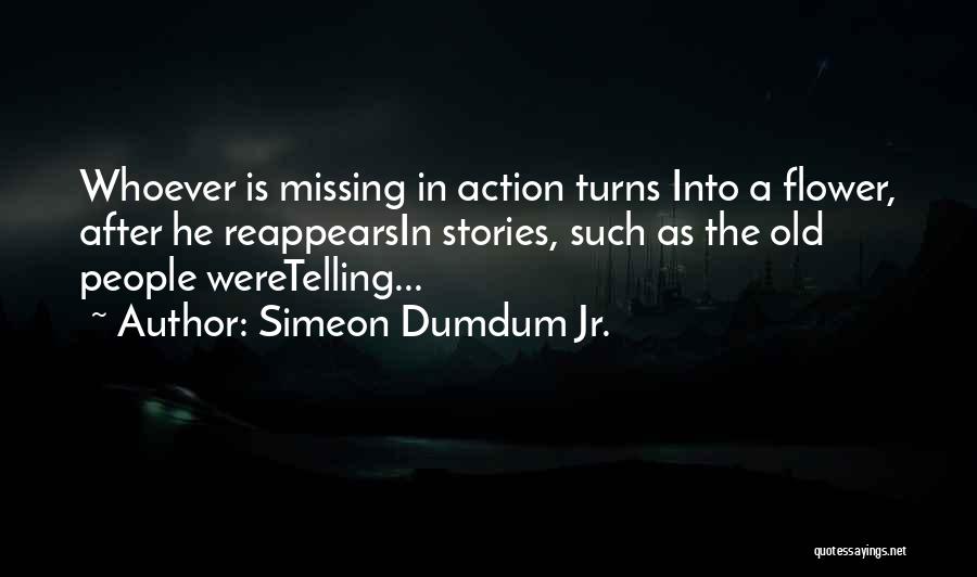 The Missing Quotes By Simeon Dumdum Jr.