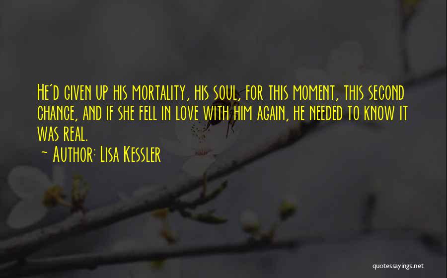 The Moment I Fell In Love With You Quotes By Lisa Kessler