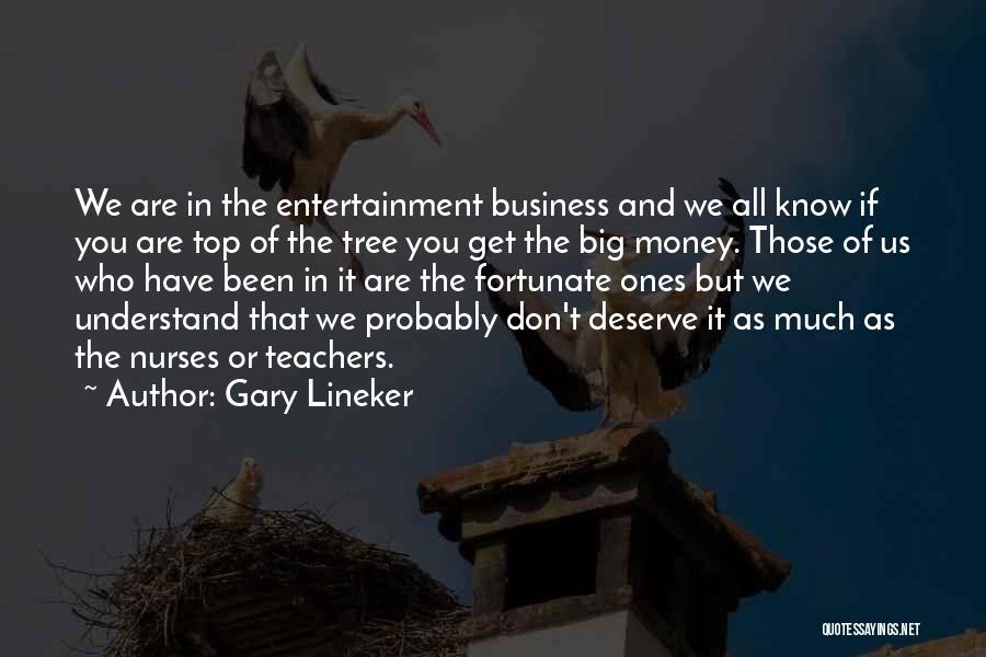 The Money Tree Quotes By Gary Lineker