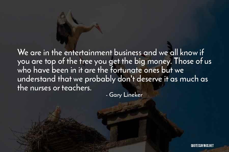 The Money Tree Quotes By Gary Lineker