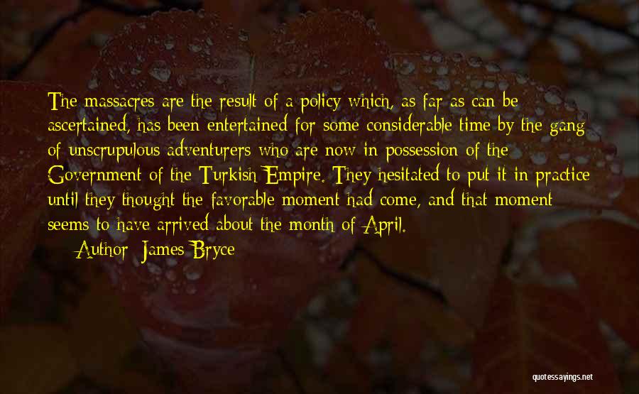 The Month Of April Quotes By James Bryce