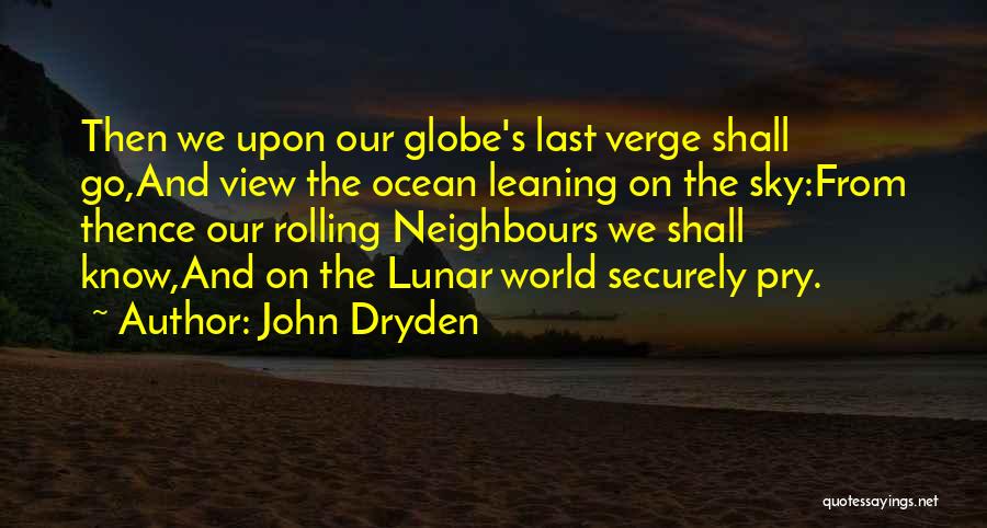 The Moon And Ocean Quotes By John Dryden