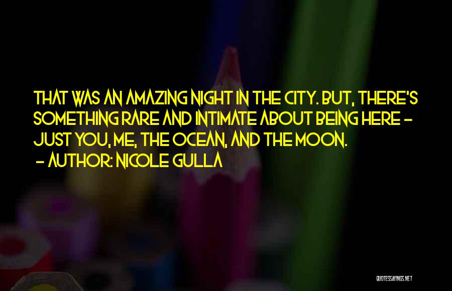 The Moon And Ocean Quotes By Nicole Gulla