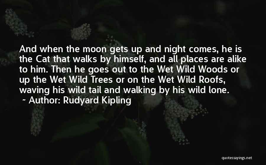 The Moon And Trees Quotes By Rudyard Kipling