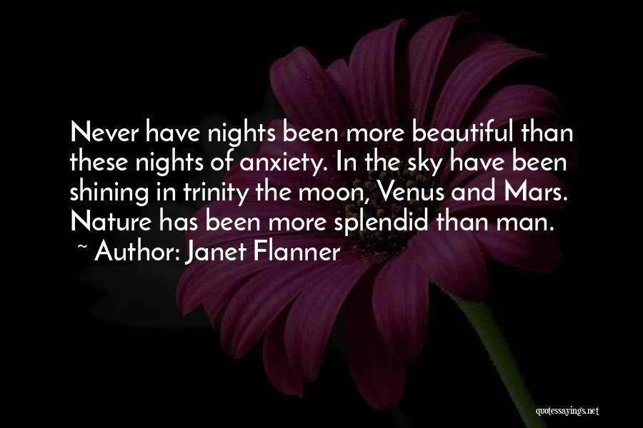 The Moon And Venus Quotes By Janet Flanner