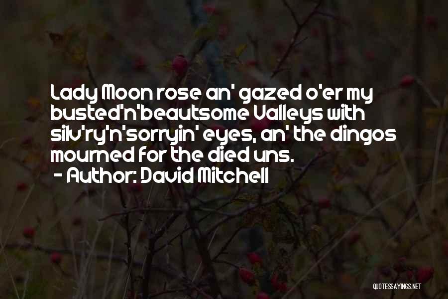 The Moon Lady Quotes By David Mitchell
