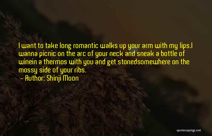 The Moon Romantic Quotes By Shinji Moon