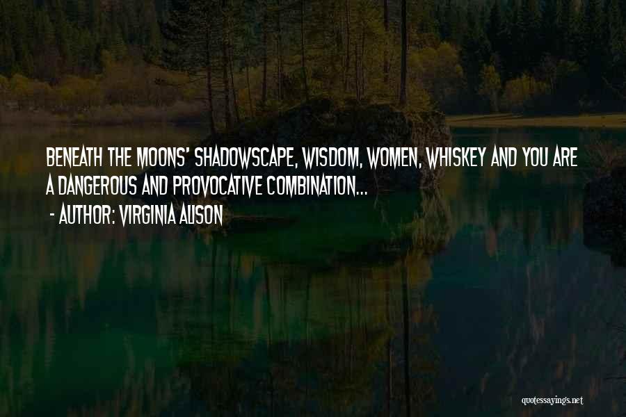 The Moon Romantic Quotes By Virginia Alison