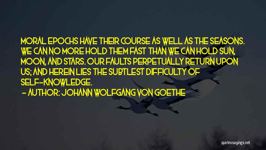 The Moon Stars And Sun Quotes By Johann Wolfgang Von Goethe