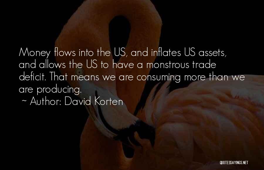 The More Money Quotes By David Korten