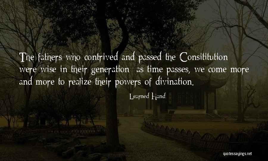 The More Time Passes Quotes By Learned Hand The More Time Passes Quotes By Learned Hand