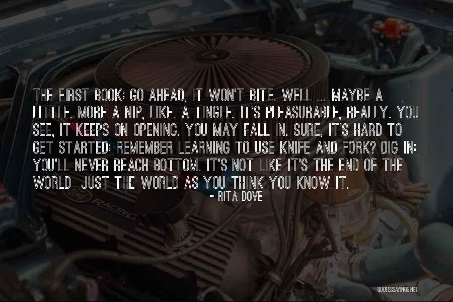 The More You Dig Quotes By Rita Dove The More You Dig Quotes By Rita Dove