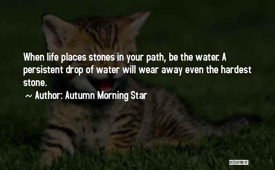 The Morning Star Quotes By Autumn Morning Star