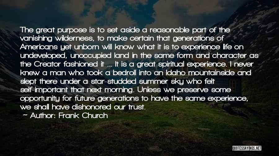 The Morning Star Quotes By Frank Church