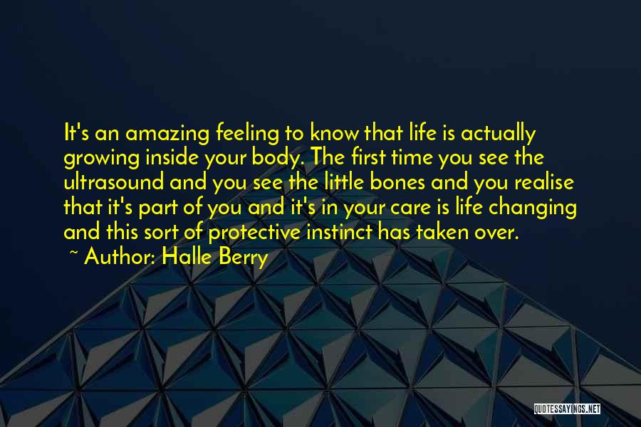 The Most Amazing Feeling Quotes By Halle Berry