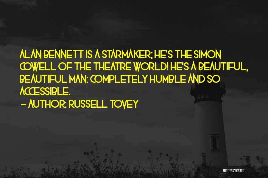 The Most Beautiful Man In The World Quotes By Russell Tovey