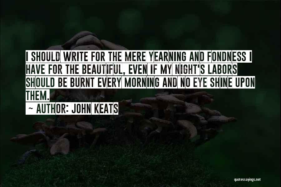 The Most Beautiful Morning Quotes By John Keats