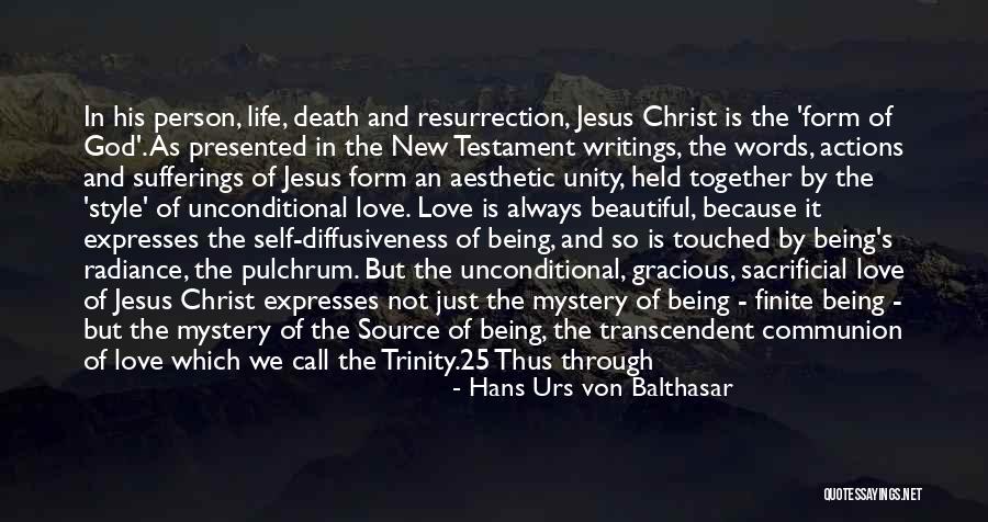 The Most Beautiful Person In The World Quotes By Hans Urs Von Balthasar The Most Beautiful Person In The World Quotes By Hans Urs Von Balthasar