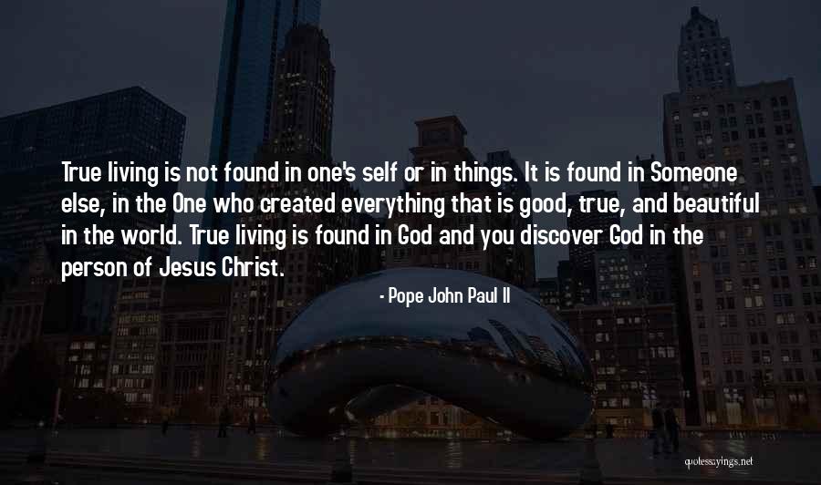 The Most Beautiful Person In The World Quotes By Pope John Paul II The Most Beautiful Person In The World Quotes By Pope John Paul II