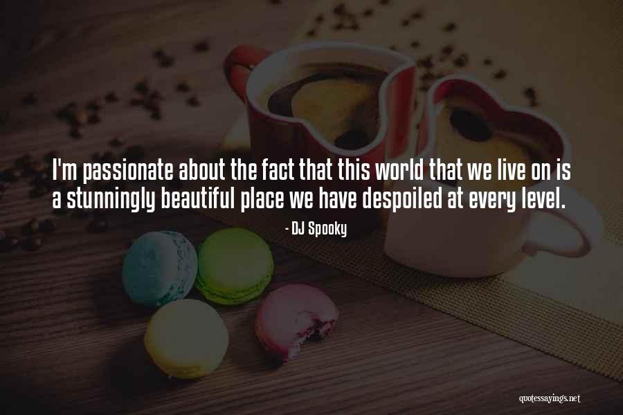 The Most Beautiful Place In The World Quotes By DJ Spooky