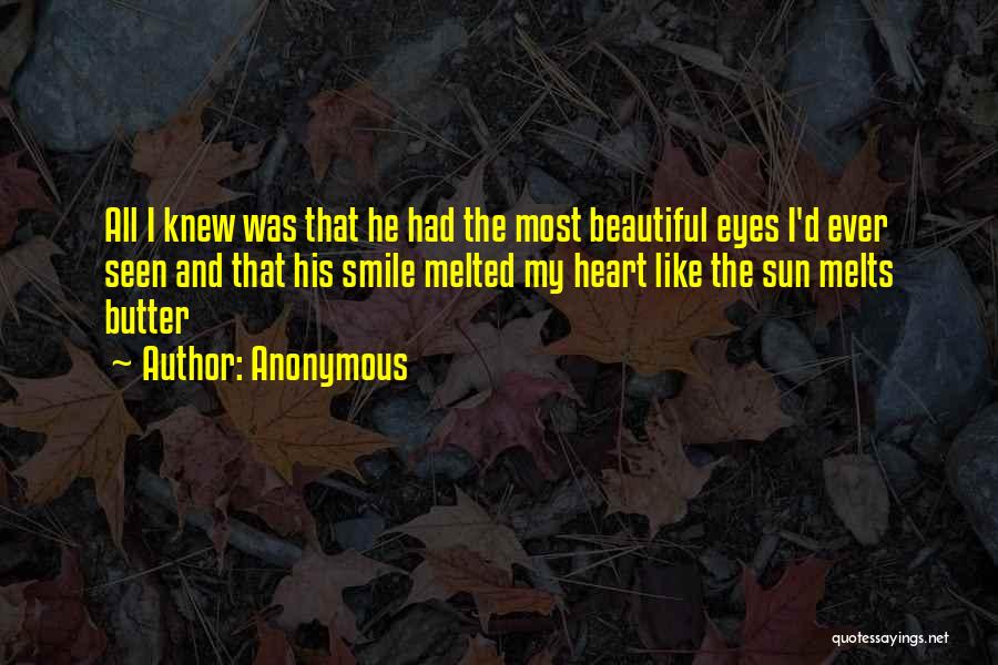 The Most Beautiful Smile Quotes By Anonymous