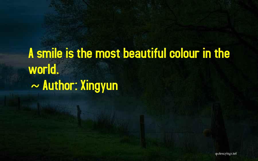 The Most Beautiful Smile Quotes By Xingyun