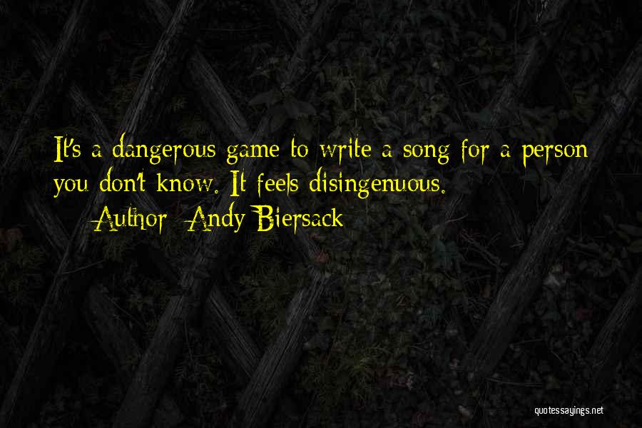 The Most Dangerous Game Quotes By Andy Biersack