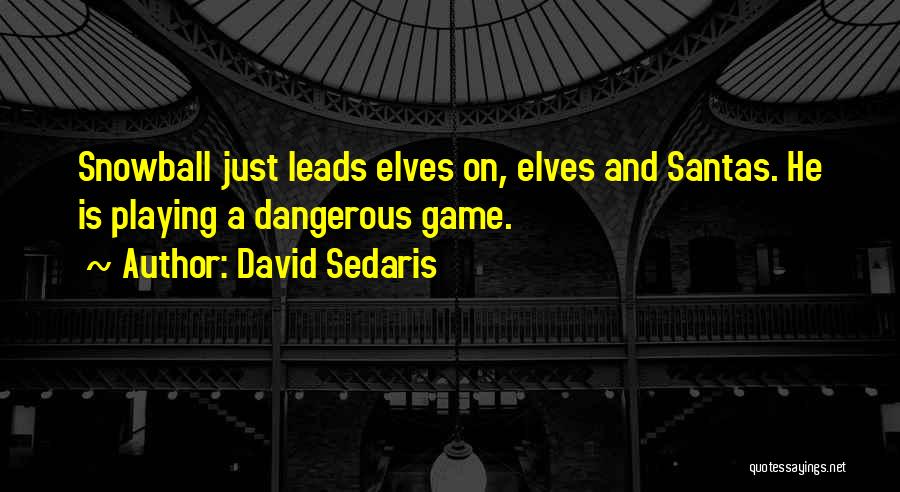 The Most Dangerous Game Quotes By David Sedaris