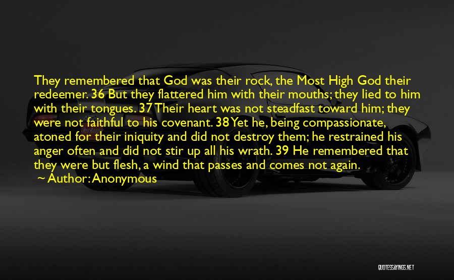 The Most High God Quotes By Anonymous The Most High God Quotes By Anonymous