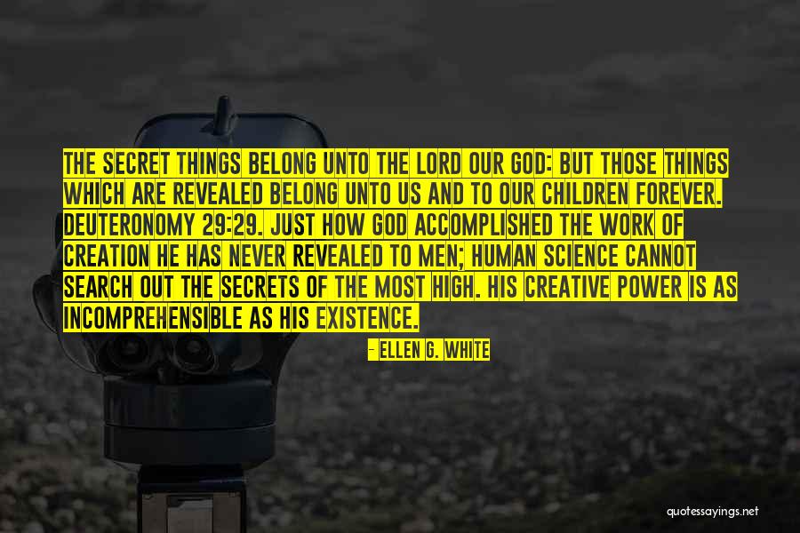 The Most High God Quotes By Ellen G. White The Most High God Quotes By Ellen G. White