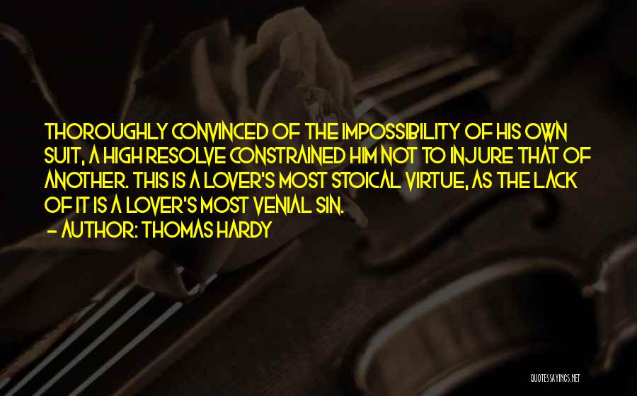The Most High Quotes By Thomas Hardy