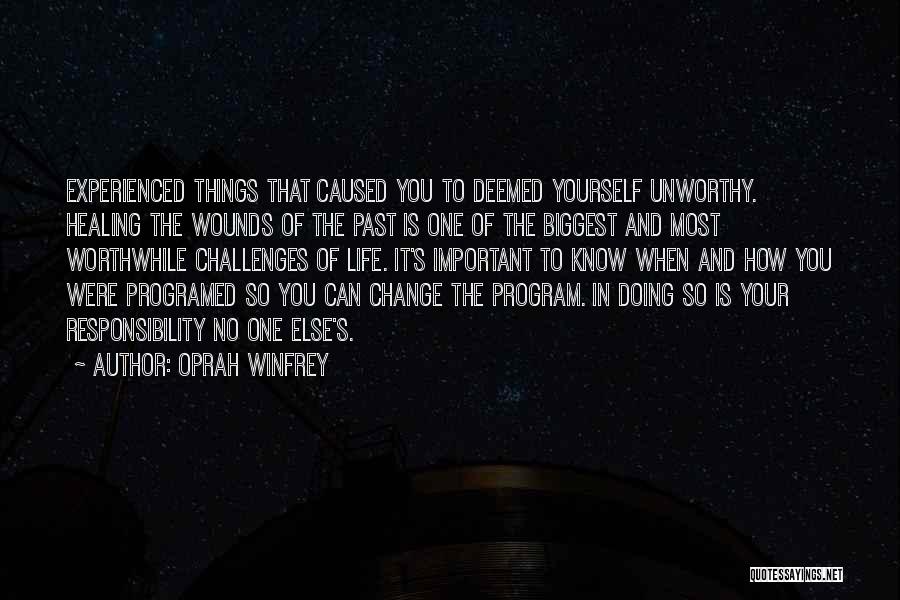 The Most Important Things In Life Quotes By Oprah Winfrey