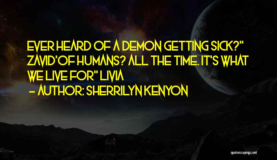 The Most Random Funny Quotes By Sherrilyn Kenyon