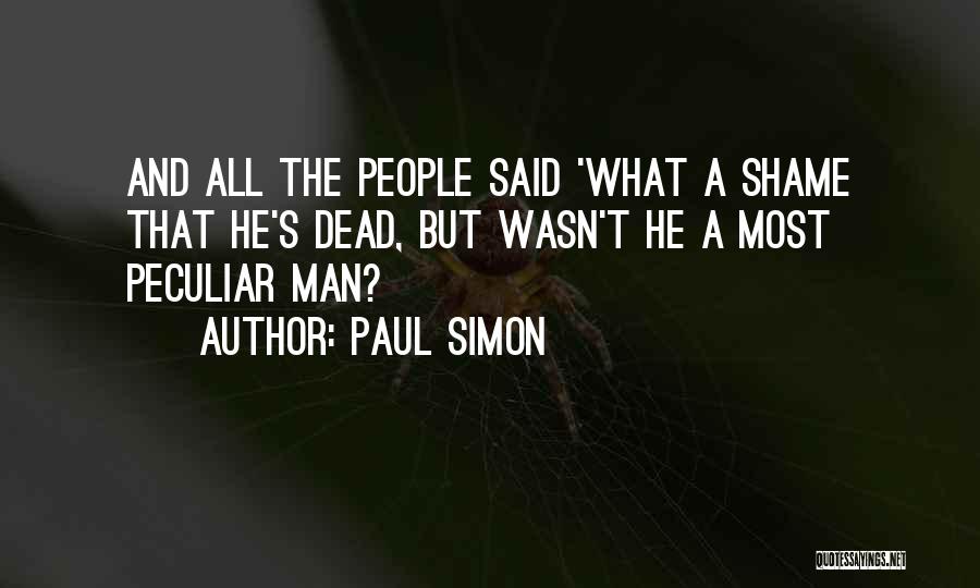 The Most Sad Quotes By Paul Simon