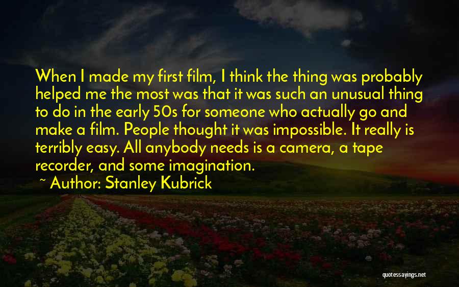 The Most Unusual Quotes By Stanley Kubrick