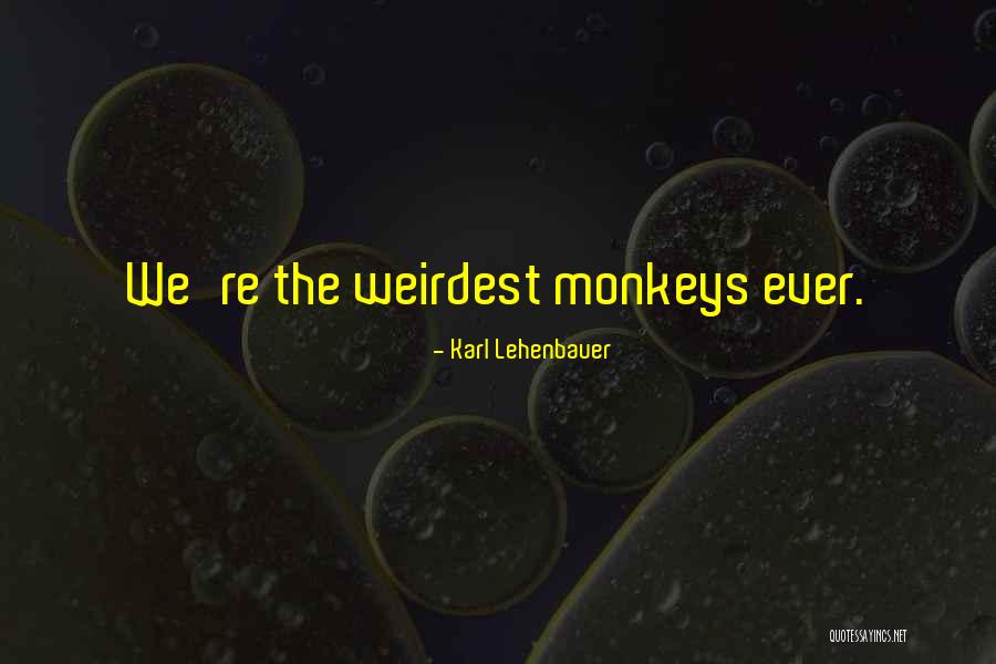 The Most Weirdest Quotes By Karl Lehenbauer