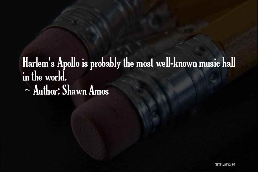 The Most Well Known Quotes By Shawn Amos