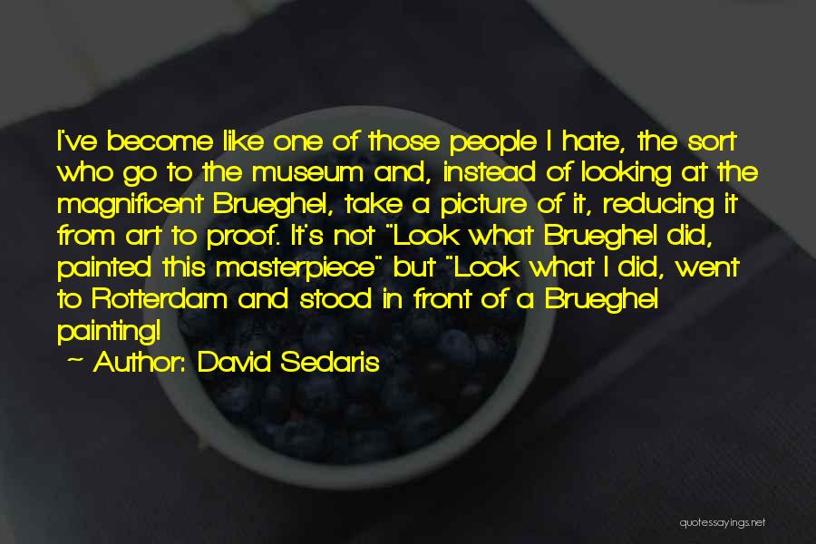 The Museum Quotes By David Sedaris