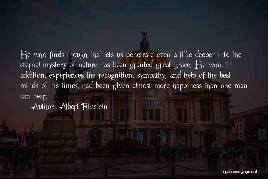 The Mystery Of Nature Quotes By Albert Einstein