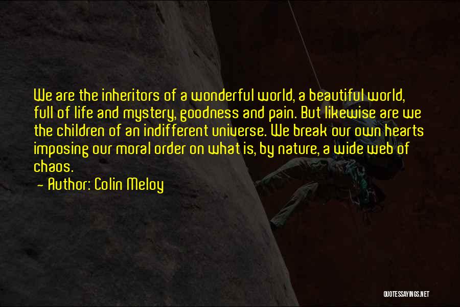 The Mystery Of Nature Quotes By Colin Meloy